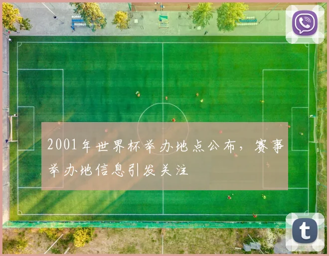 2001年世界杯举办地点公布，赛事举办地信息引发关注